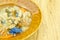 Blue steamed noodle by asian pigeonwings vegetarian