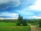 Blue Storm in the Green Mountains