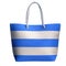 Blue Stripe Beach Bag