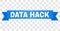 Blue Stripe with DATA HACK Caption