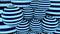 Blue striped balls 3D rendering background