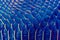Blue stylish sketch seamless pattern with glitter skin crocodile abstract for textile design. Seamless pattern. Surface