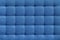 Blue suede leather background, classic checkered pattern for furniture, wall, headboard