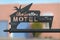 Blue Swallow Motel sign on Route 66