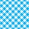 Blue tablecloth diagonal seamless pattern