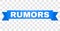 Blue Tape with RUMORS Title