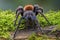 Blue Tarantula (chromatopelma cyaneopubescens)