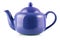 The Blue Teapot Kettle Isolated On White Background