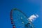 Blue Texas Ferris Wheel with Blue Sky