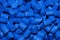 Blue thermoplastic resin