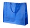 Blue tissue shopping bag