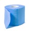 Blue toilet paper