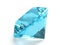 Blue topaz gemstone