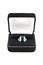 Blue topaz ring in box