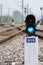 Blue train signal