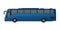 Blue Travel Bus