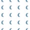 Blue trendy moon pattern. Trendy Cosmic seamless vector repeat pattern