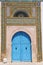 Blue tunisian doors