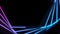 Blue ultraviolet laser lines abstract hi-tech motion background