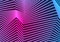 Blue ultraviolet neon curved lines refraction background