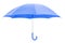 Blue Unfolded Umbrella