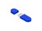 Blue usb drive isometric 3D icon