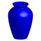 Blue vase