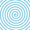 Blue Vector radial curve spiral twirl background. Hypnotic, dynamic vortex Object. Stock Vector illustration