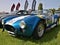 Blue vintage Cobra Sportscar