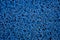 Blue vinyl curl carpet or floor mat background