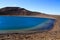 Blue Volcanic lake