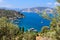 Blue voyage on Amos Bay - Marmaris view over