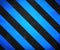 Blue Warning Stripes Background