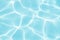 Blue water in the pool water ripple detail abstract background