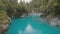 Blue water and rocks, Hokitika Gorge Scenic Reserve, South Island New Zealand