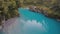 Blue water and rocks, Hokitika Gorge Scenic Reserve, South Island New Zealand