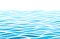 Blue water waves perspective landscape. Vector horizontal seamless pattern