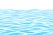 Blue water waves perspective landscape. Vector horizontal seamless pattern