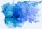 Blue watercolor background