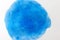 Blue Watercolor Round