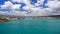 Blue Waters of Honolulu Harbor Oahu