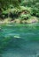 Blue waters of Tarawera River