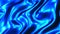 Blue waves background, liquid metallic wavy wallpaper design