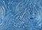 Blue waves marble texture. Precious metal flow image. Liquid blue surface artwork. 3d illustration