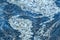 Blue Wavy Granite Pattern