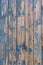 Blue weathered wooden wall