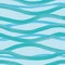 Blue weay Water Background. Seamless aqua blue ripples pattern. Vector illustration for fabric, wallpaper, scrapbooking