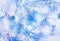 Blue white abstract spotted paint background