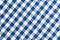 Blue and white cloth pattern