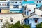 Blue and White Colored Homes and Buildings in Chefchaouen Morocco